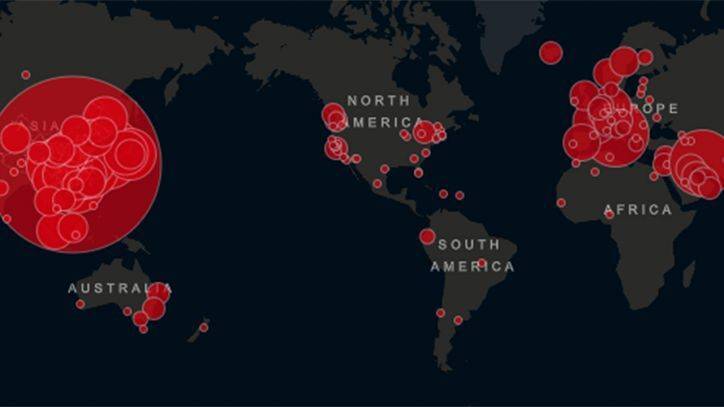 Interactive map tracks spread of COVID-19 globally - fox29.com - China - city Wuhan, China - state Delaware