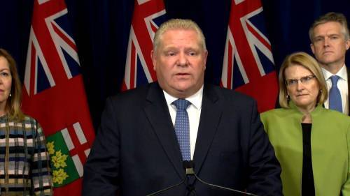 Doug Ford - Coronavirus outbreak: Ford government announces $300 million CDN to fight virus in Ontario - globalnews.ca - county Ontario