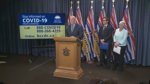 B.C. addresses economic plan to weather the COVID-19 pandemic - globalnews.ca
