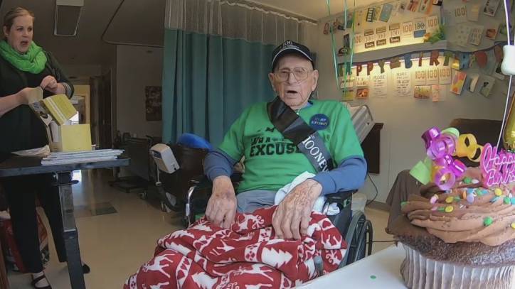 Hank Flynn - Man celebrates 100th birthday during COVID-19 quarantine in NJ care facility - fox29.com - county Gloucester