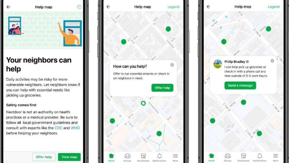 NextDoor launches new map so neighbors can help each other during the coronavirus pandemic - clickorlando.com