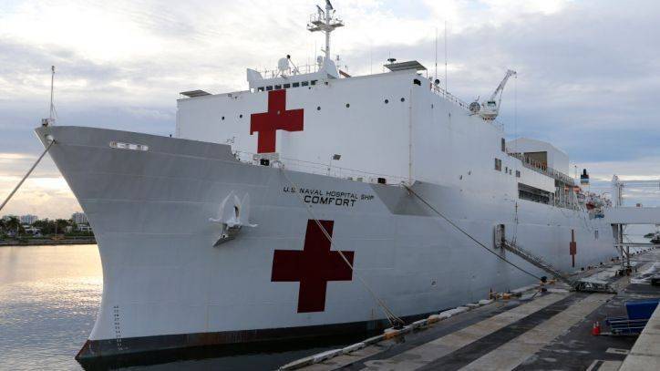 Andrew Cuomo - Navy hospital ship coming to New York—but not for a few weeks - fox29.com - New York - city New York - state Virginia - county Norfolk