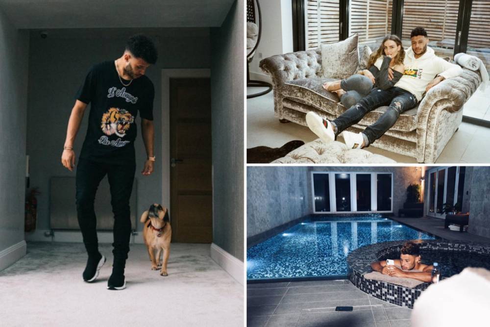Alex Oxlade - Inside Perrie Edwards’ home with Alex Oxlade-Chamberlain as they self-isolate from coronavirus - thesun.co.uk
