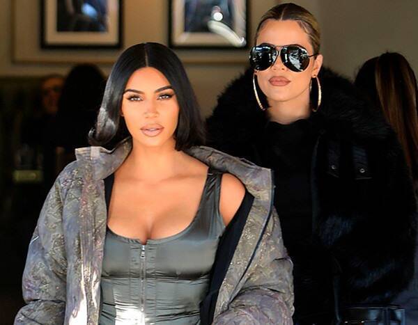 Khloe Kardashian - Kim Kardashian - Kim Kardashian and Her Sisters Are "Social Distancing" Amid Coronavirus Pandemic - eonline.com