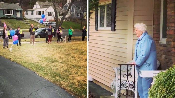 Family sings happy birthday to 95-year-old grandma from afar amid pandemic - fox29.com