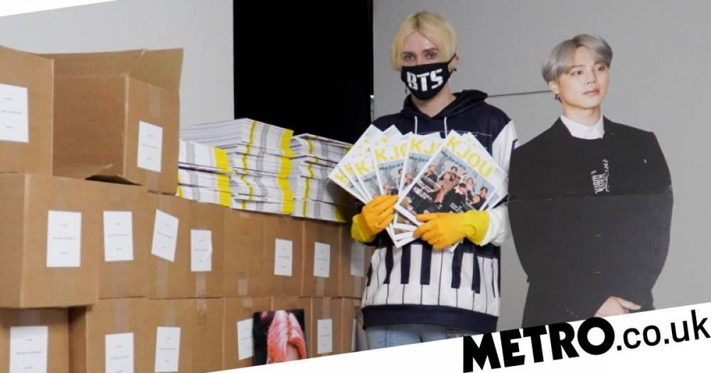 BTS Jimin super fan buys 5000 copies of K-pop magazine to help him get through self-quarantine during outbreak - metro.co.uk - Britain