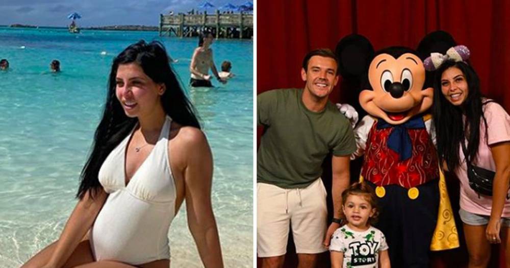 Cara De-La-Hoyde - Nathan Massey - Pregnant Cara De La Hoyde hits back after being branded 'irresponsible' for going to Disney amid coronavirus - ok.co.uk - Britain - state Florida - city Orlando