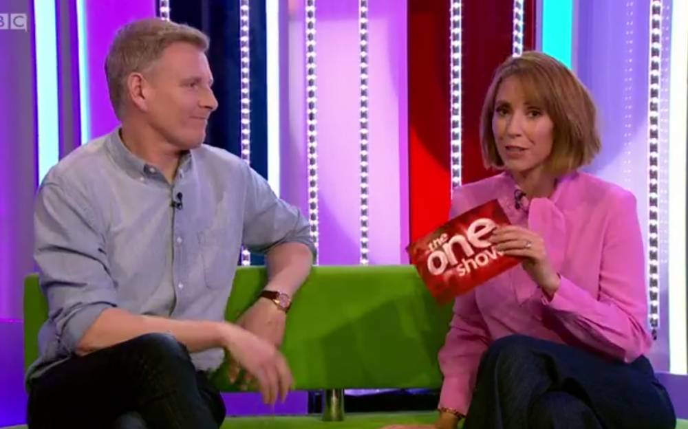 Alex Jones - Patrick Kielty - The One Show’s Alex Jones forced to apologise for cosying up to co-host amid coronavirus crisis - thesun.co.uk
