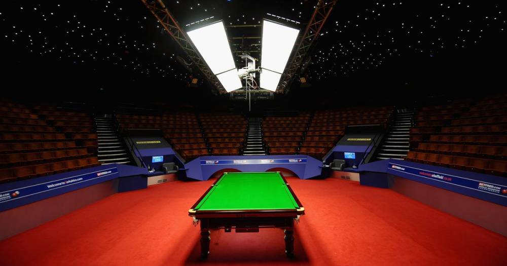 Coronavirus causes World Snooker Championship at Crucible to be postponed - mirror.co.uk - China - Britain - city Sheffield