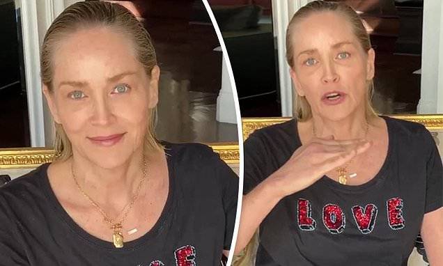 Sharon Stone urges people to take self-isolation seriously to flatten curve of coronavirus spread - dailymail.co.uk - county Stone - city Sharon, county Stone