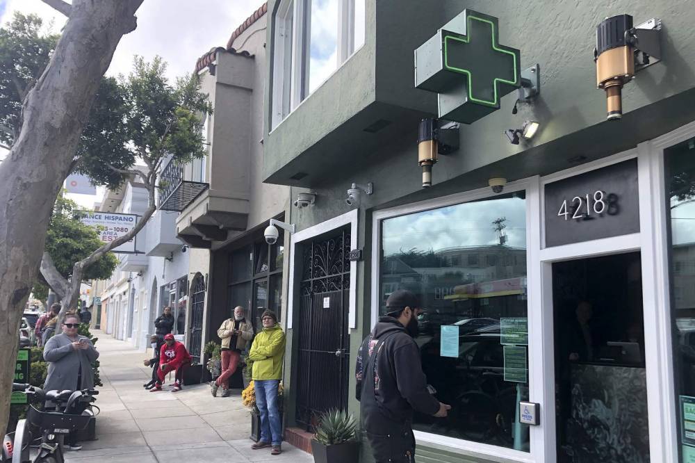A pot shop at your door: Home delivery surges amid outbreak - clickorlando.com - New York - state California - San Francisco - city San Francisco - city Palm Springs, state California