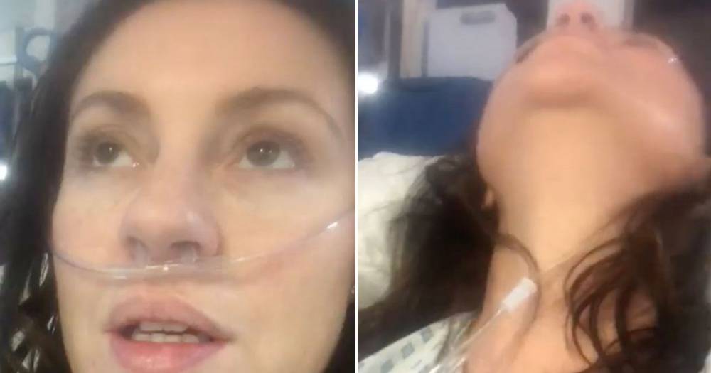 Coronavirus: Gym-goer, 39, struggles to breathe in hospital bed as she issues warning - dailystar.co.uk