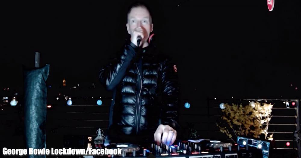 Scots DJ George Bowie pledges more balcony gigs during coronavirus crisis after live stream goes viral - dailyrecord.co.uk - Scotland - county George