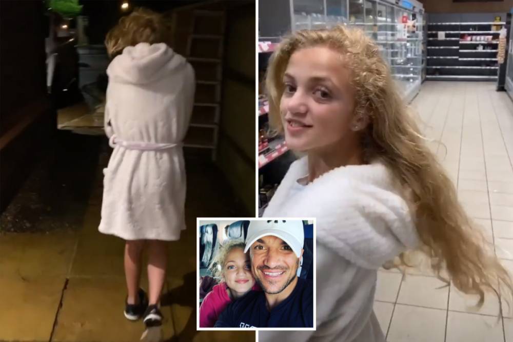 Peter Andre - Peter Andre stunned as daughter Princess insists on going to the shops in her dressing gown and pyjamas - thesun.co.uk