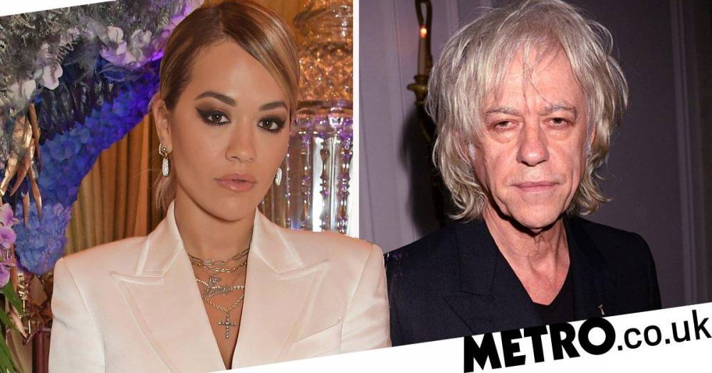 Rita Ora - Bob Geldof - Rita Ora and Bob Geldof join forces in fight against coronavirus - metro.co.uk