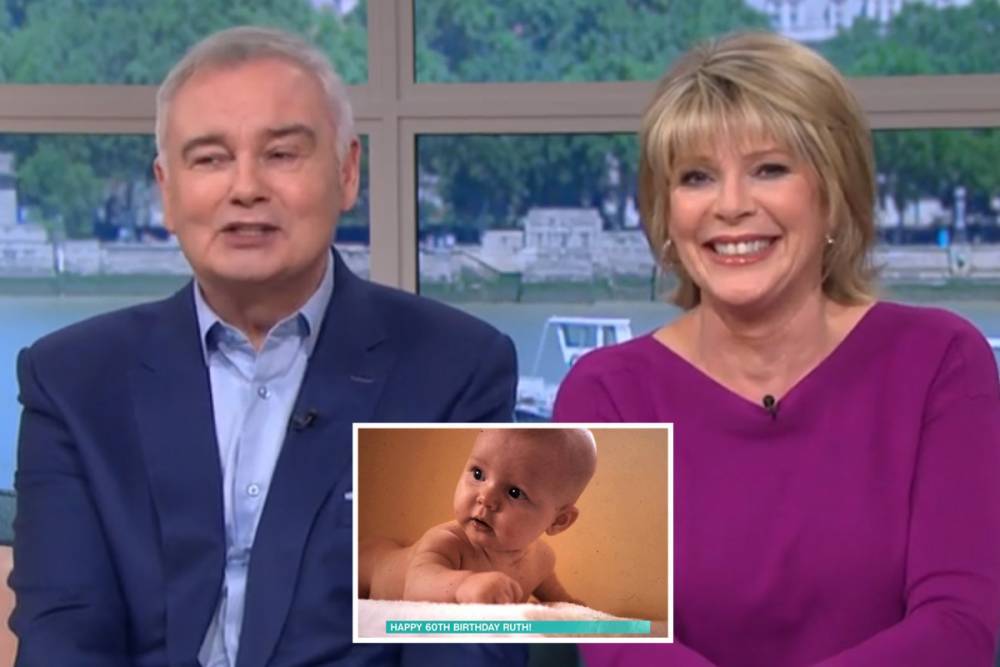 Ruth Langsford - Eamonn Holmes leaves Ruth Langsford red-faced as he shares naked baby photo on This Morning for her 60th birthday - thesun.co.uk - Italy