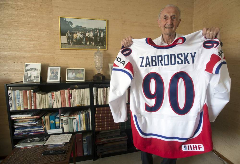 Czech hockey great Vladimir Zabrodsky dies at 97 - clickorlando.com - Switzerland - Sweden - Czech Republic - city Prague