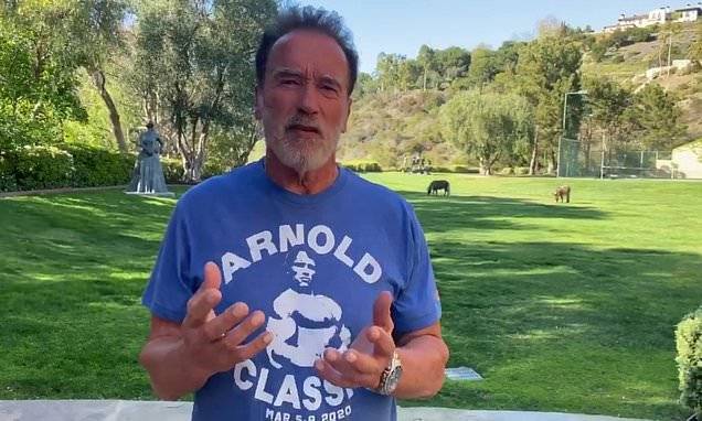 Arnold Schwarzenegger - Arnold Schwarzenegger and Tik Tok are helping feed kids now that schools are closed - dailymail.co.uk - state California