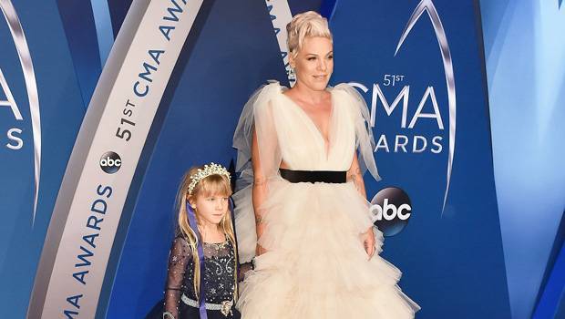 Carey Hart - Pink Lets Daughter Willow, 8, Help Dad Carey Hart Shave His Head: Watch - hollywoodlife.com