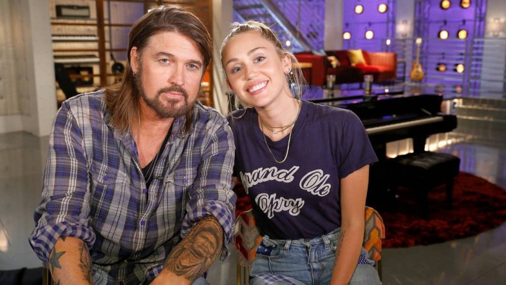 Miley Cyrus - Billy Ray Cyrus - Miley Cyrus Says Dad Billy Ray Finally Got an iPhone -- But Doesn't Know How to Use It! - etonline.com - city Nashville