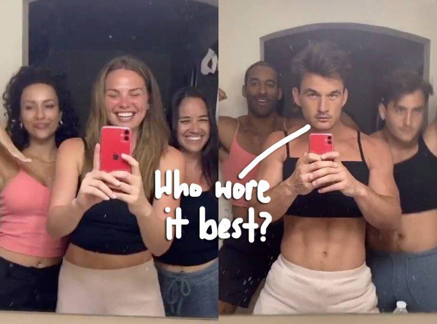 Hannah Brown - Hannah Brown & Tyler Cameron Have ‘A Lot Of Love For Each Other’ But Are Just ‘Great Friends’ As They Heat Up TikTok! - perezhilton.com - county Tyler - parish Cameron