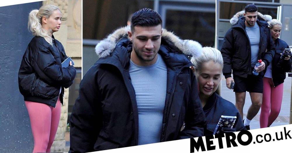 Molly-Mae Hague - Tommy Fury - Mae Fury - Love Island’s Molly-Mae Hague and Tommy Fury break self-isolation cover to hit the gym - metro.co.uk - city Manchester - city Hague
