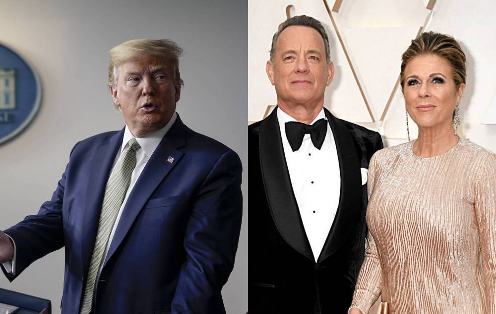 Donald Trump - Tom Hanks - Rita Wilson - Donald Trump misunderstood the world “discharged” and thought Tom Hanks and Rita Wilson died of Coronavirus - nme.com - Usa - Australia - county White