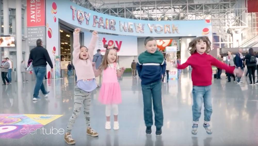 Ellen DeGeneres Sends Her ‘Kid Experts’ To The Toy Fair And Hilarity Ensues - etcanada.com - city New York