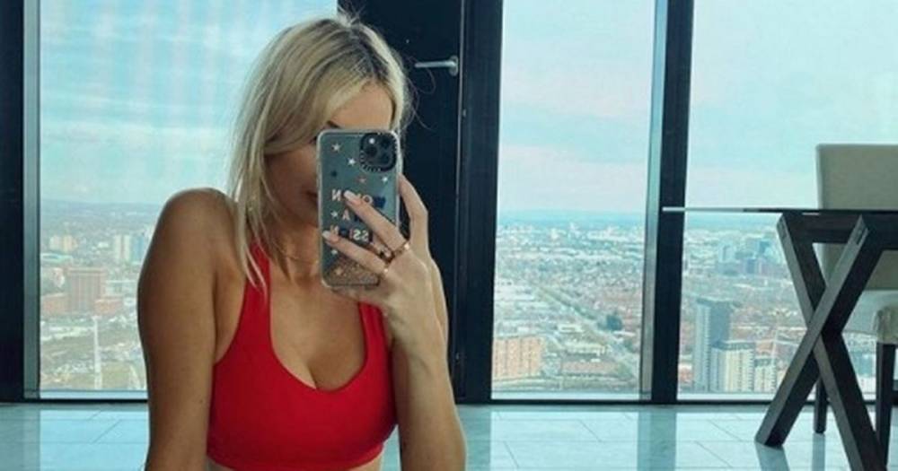 Olivia Attwood - Towie - TOWIE's Olivia Attwood strips to sports bra and thong for red hot workout selfie - dailystar.co.uk