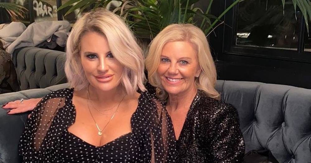 Danielle Armstrong - Danielle Armstrong posts lingerie snap of lookalike mum in celebration of her 58th birthday - mirror.co.uk
