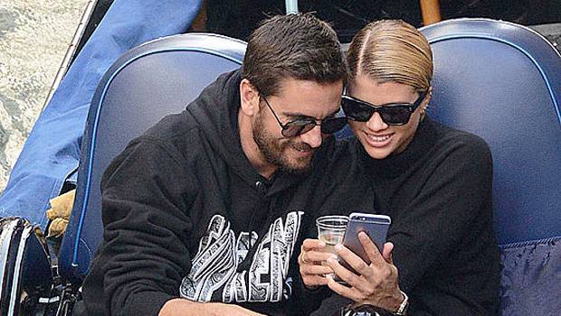Sofia Richie - Scott Disick - Sofia Richie Scott Disick Smile For Goofy Selfie During Their 8th Day Of Quarantine - hollywoodlife.com