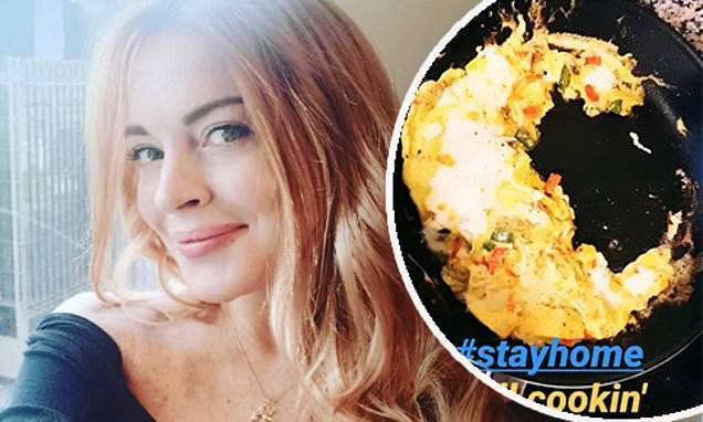 Lindsay Lohan - Lindsay Lohan urges fans to 'stay home' amid coronavirus pandemic - dailymail.co.uk - Usa - city Dubai - Greece - city London