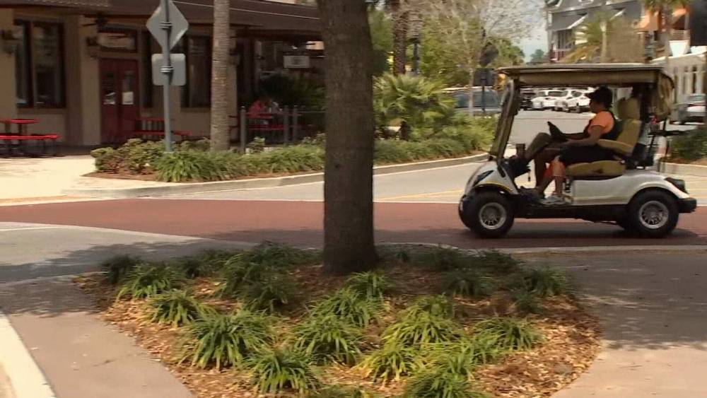 Ron Desantis - Governor: ‘Golf cart’ drive-thru coronavirus test site at The Villages possible - clickorlando.com - state Florida - county Broward - city The Village