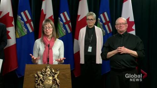 Deena Hinshaw - Hinshaw asks Albertans to remind people that ‘staying home saves lives’ - globalnews.ca