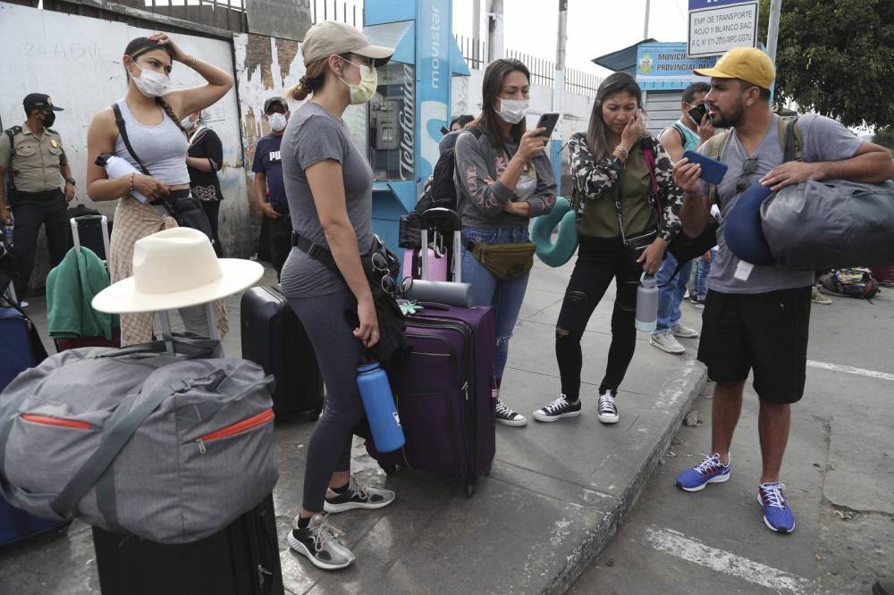Martin Vizcarra - US tourists stranded abroad don't know when they'll return - clickorlando.com - Usa - city Lima - Peru