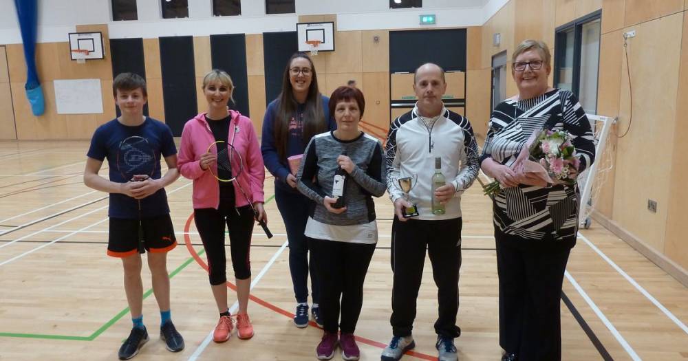 Stewartry Badminton League hold Jimmy Templeton Trophy - dailyrecord.co.uk