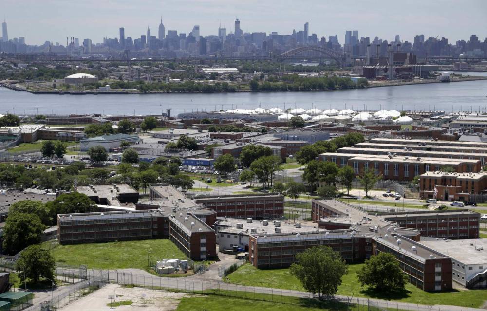 38 positive for coronavirus in NYC jails, including Rikers - clickorlando.com - New York, state New York - state New York