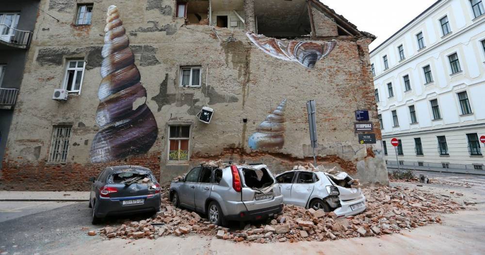 Croatia earthquake: Buildings collapse and cars crushed after 5.3 strong quake - mirror.co.uk - Croatia - city Zagreb