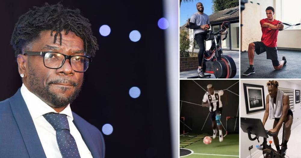 Tony Daley - Meal plans and exercise guides Premier League footballers follow during self-isolation - dailystar.co.uk