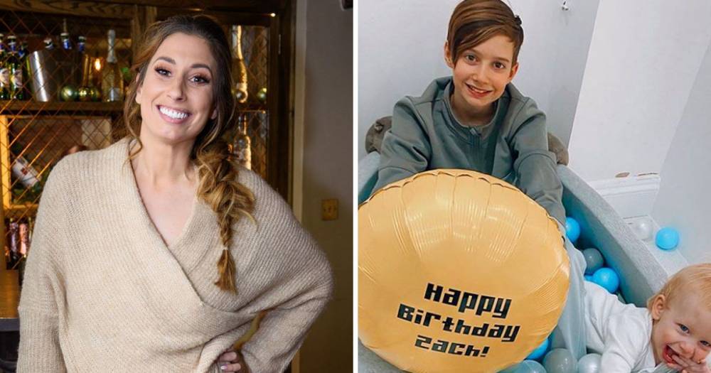 Stacey Solomon - Stacey Solomon gushes over son Zachary on 12th birthday and says he gave her courage to follow her dreams after giving birth at 18 years old - ok.co.uk