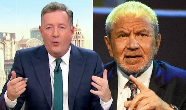 Piers Morgan - Piers Morgan reignites feud with Lord Sugar over coronavirus spread: ‘You’re a disgrace!’ - express.co.uk