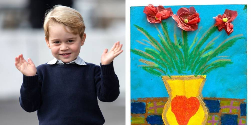 Kate Middleton - Carole Middleton - Diana Princessdiana - Prince George Made the Most Adorable Mother's Day Card for Kate Middleton - harpersbazaar.com - Britain - county Day - county Prince George - county Prince William