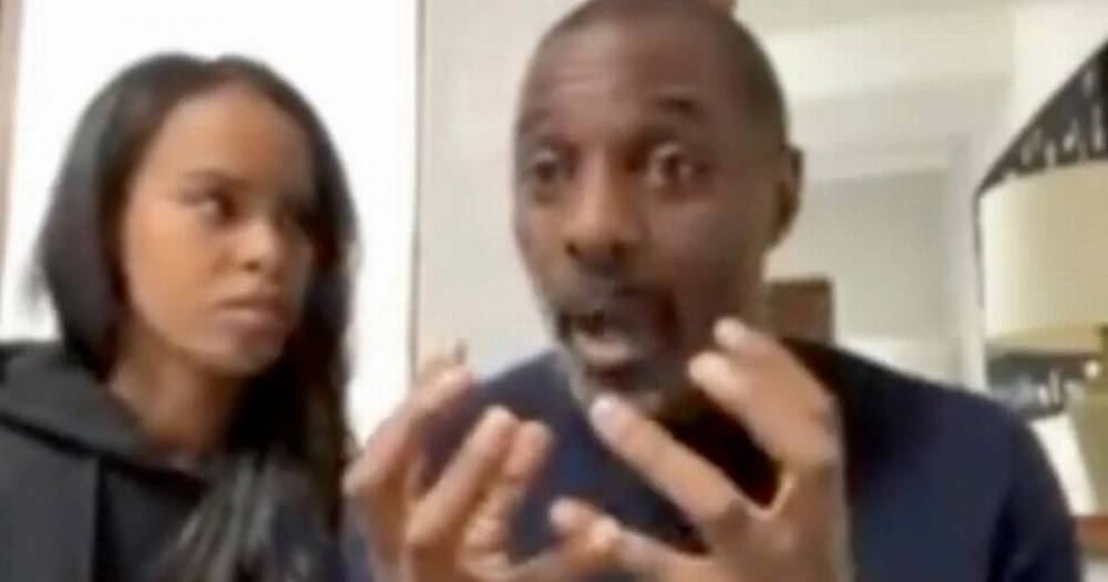 Idris Elba - Coronavirus: Idris Elba admits he fought with Sabrina as isolation tests couple - mirror.co.uk