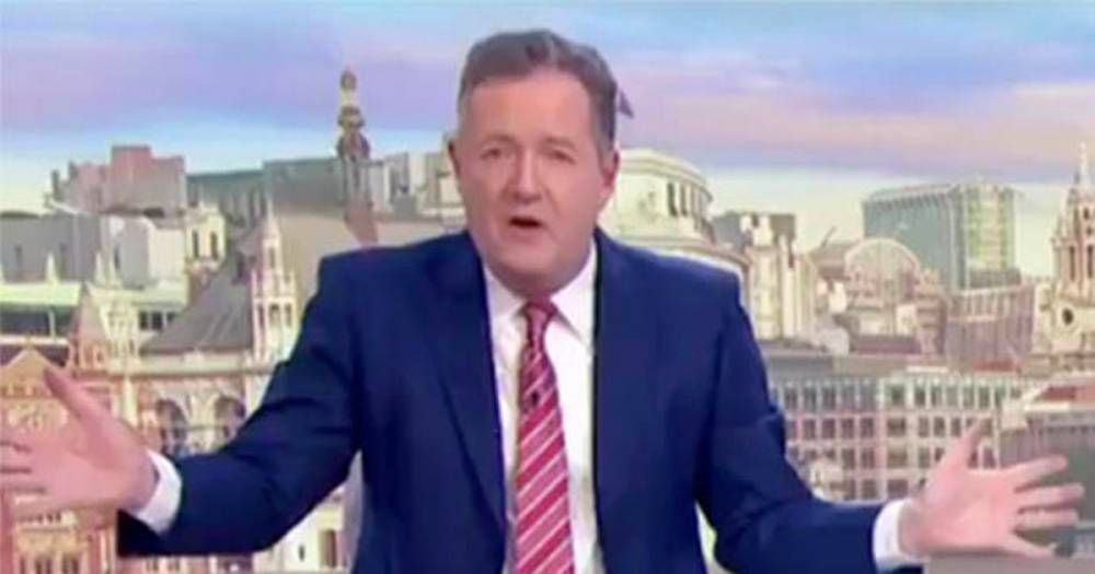 Susanna Reid - Piers Morgan - GMB's Piers Morgan fumes at those not self-isolating in angry ITV rant - dailystar.co.uk - Britain - Charlotte, county Hawkins - county Hawkins