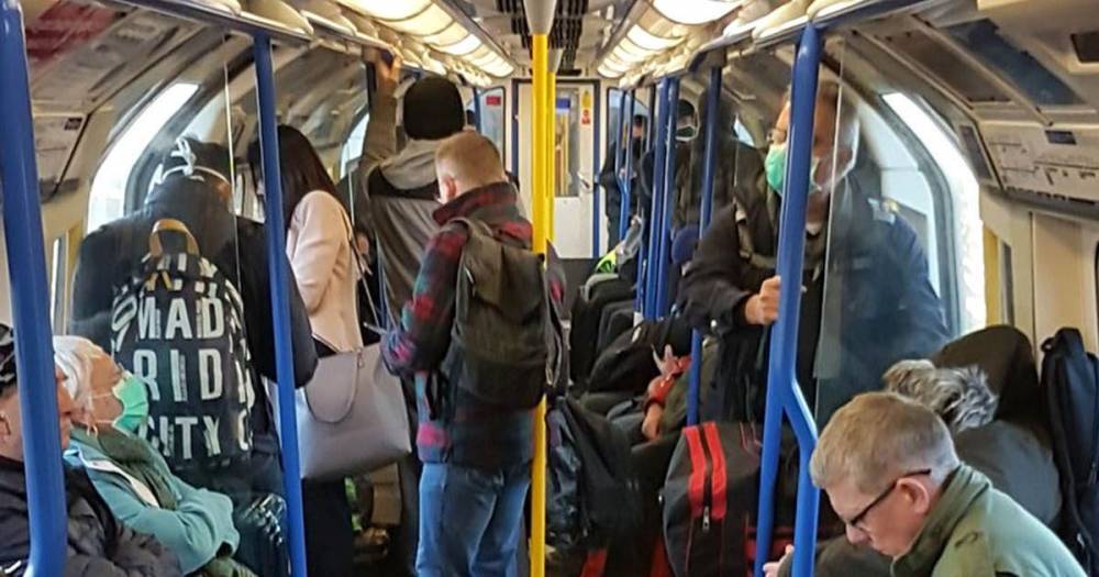 Coronavirus: Trains still packed today despite strict social distancing guidelines - dailystar.co.uk - London