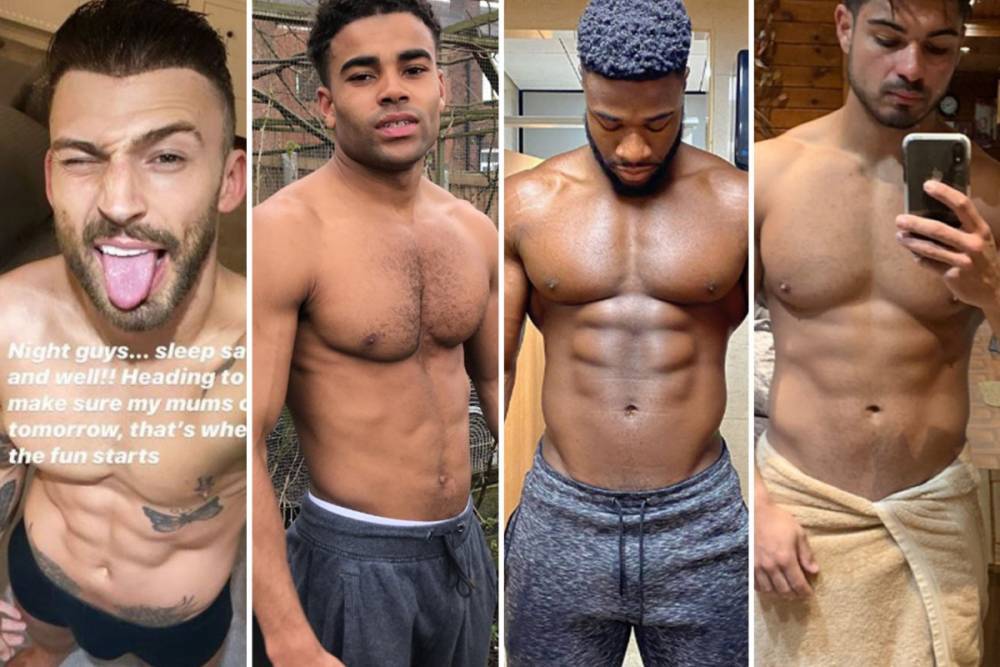 Jake Quickenden - Chris Taylor - Mario Falcone - Hot hunks strip off and flash their bulges to make fans smile in coronavirus isolation - thesun.co.uk - Britain