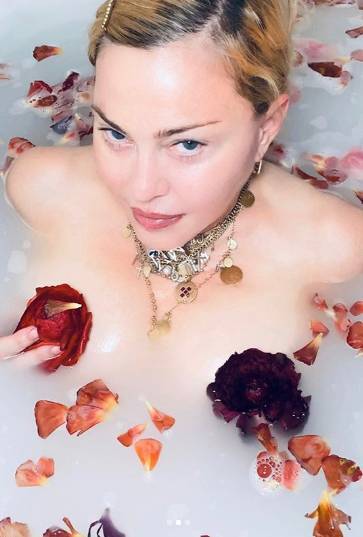 Like A - Madonna strips totally naked for a bath as she warns fans ‘coronavirus doesn’t care if you’re rich’ - thesun.co.uk