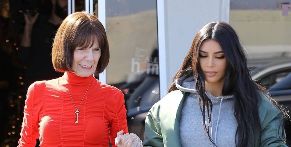 Kim Kardashian - Kris Jenner - Christina Milian - Kim Kardashian Reveals Grandma MJ Has Been Self-Quarantined for 'Over a Month Now' - justjared.com