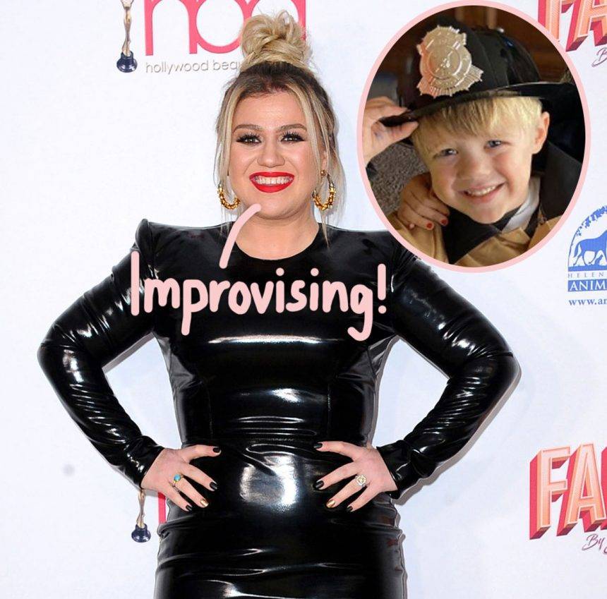 Kelly Clarkson - Kelly Clarkson’s Pipes Froze & She Had To Pee — Thankfully Her Son’s Kiddy Potty Came To The Rescue During Social Distancing Debacle! - perezhilton.com - state Montana