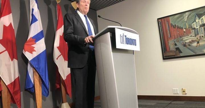 Doug Ford - John Tory - Global News - Coronavirus: Toronto mayor to declare state of emergency in wake of COVID-19 pandemic - globalnews.ca